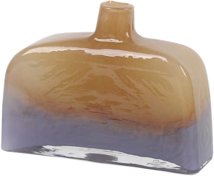 Rasteli Vaas Butterscotchs Glas Gemêleerd L 23,3 x 7,2 x H 17,4 cm