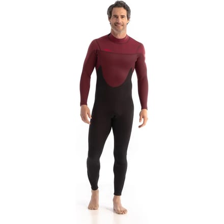 2025 Jobe Heren Perth 3/2mm Rug Ritssluiting Wetsuit - Red