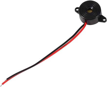 3-24V Piezo Elektronische Geluidswaarschuwingsbuzzer - 85-95dB Continue Geluid - Kabel Lengte 100mm