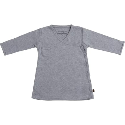 Baby's Only Jurkje Melange - Grijs - 68 - 100% ecologisch katoen - GOTS