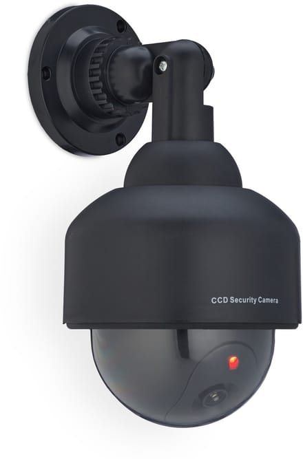 10x dummy dome camera met led-lampje - nep bewakingscamera binnen & buiten
