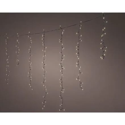 Decoris Led Balkonverlichting 8 Functie Twinkel Effect - 256 Led's - Warm Wit - 80cm - Binnen & Buiten