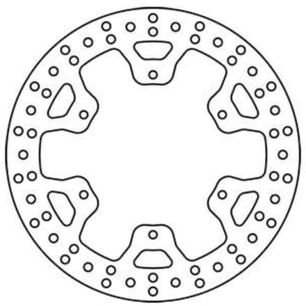 Remschijf TRW MST316, 1 Stuk