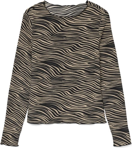 VERO MODA - VMFRIGA LS O-NECK TOP JRS GA - Dames - Blouses