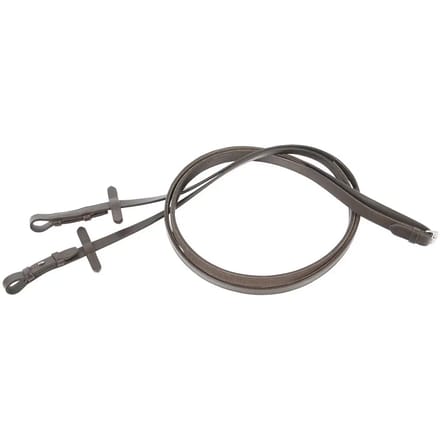 Harry's Horse Teugels leder met rubber gevoerd - maat Full - brown