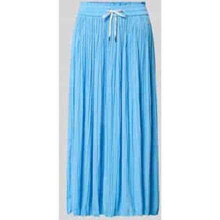 Midirok in plissé-look