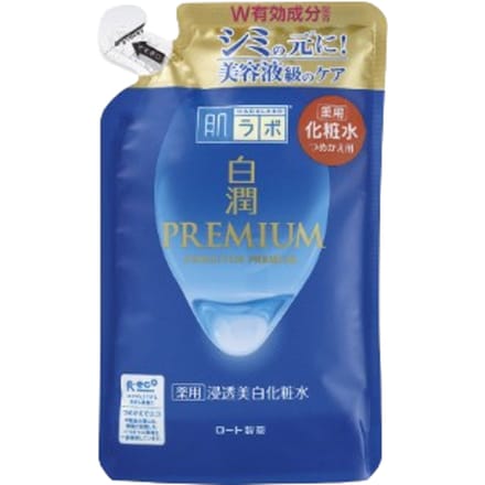 Rohto Mentholatum - Hada Labo Shirojyun Premium Whitening Lotion Refill - Light - 170ml