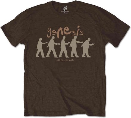 Genesis - The Way We Walk Heren T-shirt - 2XL - Bruin