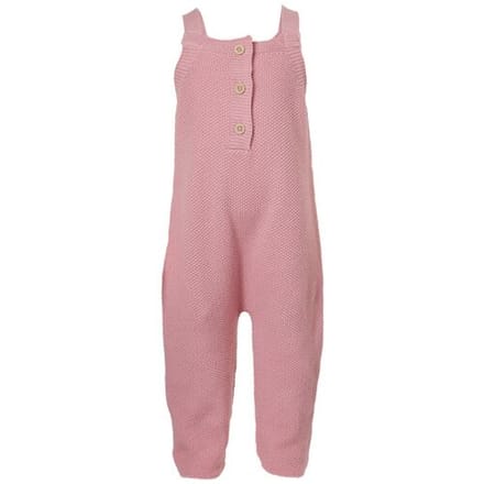 LUPILU Gebreide baby tuinbroek (Roze, 86/92)