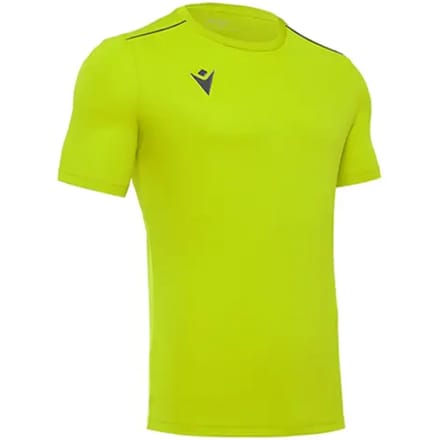 Macron Rigel Hero Shirt Korte Mouw Kinderen - Fluogeel | Maat: 152