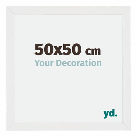 Your Decoration - Fotolijst 50x50 cm - MDF - Wit Hoogglans - Mura