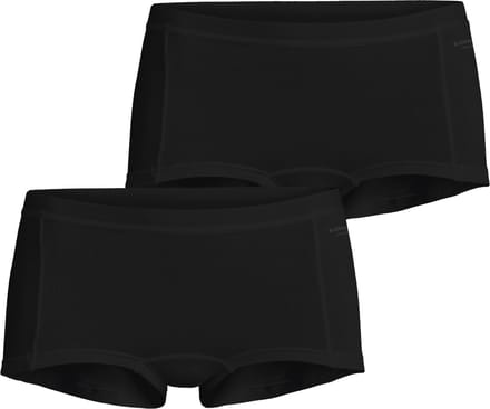 Björn Borg dames Core minishorts - boxers korte pijpen (2-pack) - zwart