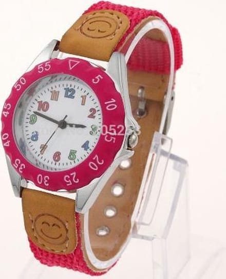 Kinderhorloge roze 30 mm I-deLuxe verpakking