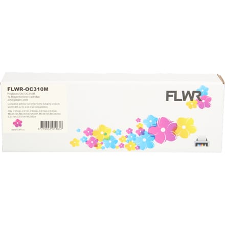 FLWR - Toners / Oki 44469705 / magenta / Geschikt voor Oki