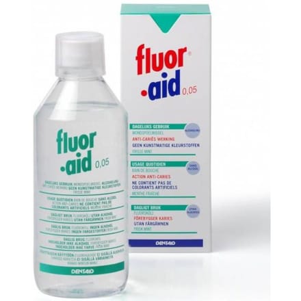 Dentaid Fluor Aid 0.05% Mondspoelmiddel 500 Mondwater