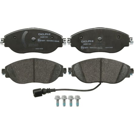 Remblokset DELPHI LP3389, voor