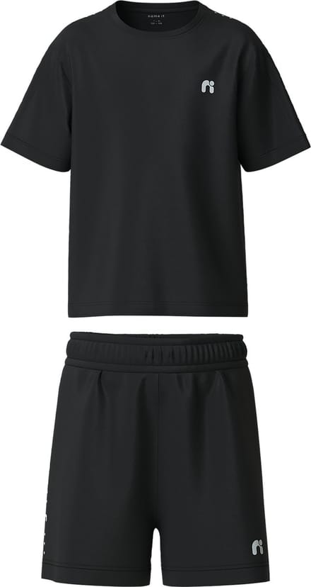NAME IT - NKNDEMU SS NREG SHORTS SET - Unisex - Bermuda shorts