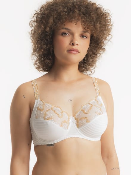 Louisa Bracq - Elise - BH Beugel - Nacre Or - Maat B90/105