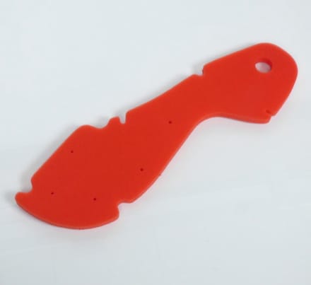 sifam luchtfilter voor piaggio 125 skipper scooter 1994-1997 rood nieuw