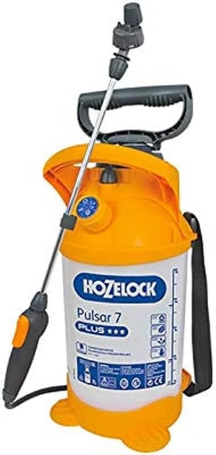 Drukspuit 7 Liter Transparant voor Tuin en Buitenwerk