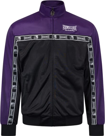 100% Hardcore Trainingsjack Essential Paars - Maat: M