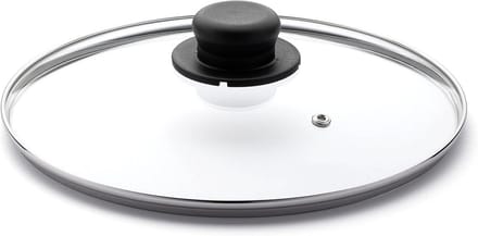 Glazen Deksel met Knop voor Pannen - Diameter 34 cm