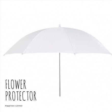 Flower Protector wit 65 cm - Charme Bijoux