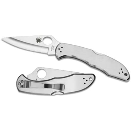 Spyderco Zakmes Delica 4 Silver VG-10 PE