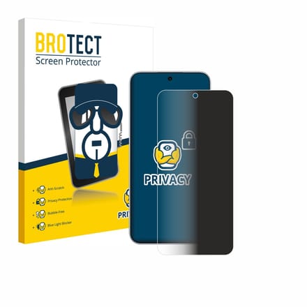 BROTECT - privacy screenprotector voor Oppo A6 Pro 4G - Folie Beschermfolie Blauwlichtfilter