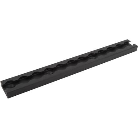 L-track rail met geboorde gaten 305mm Stevige structuur Betrouwbare ladingveiligheid Aluminiumlegering Luchtvaartrail voor vrachtwagenbakken
