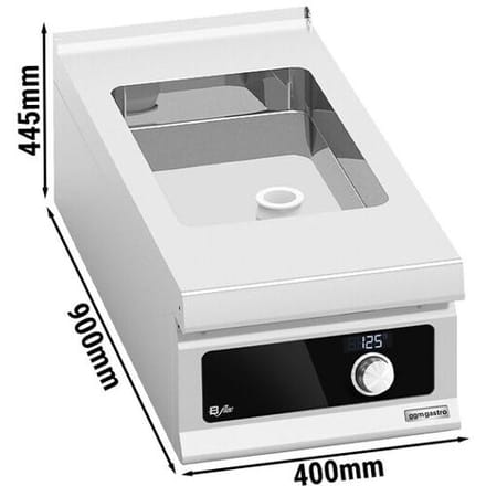 GGM Gastro Elektro Multifunktionsbräter - 4,8 kW - 11,5 Liter - Bflex Digital