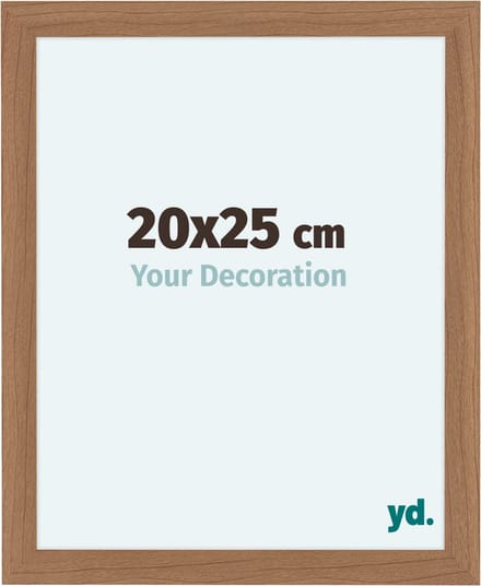 Your Decoration - Fotolijst 20x25 cm - MDF - Notenhout Licht - Como