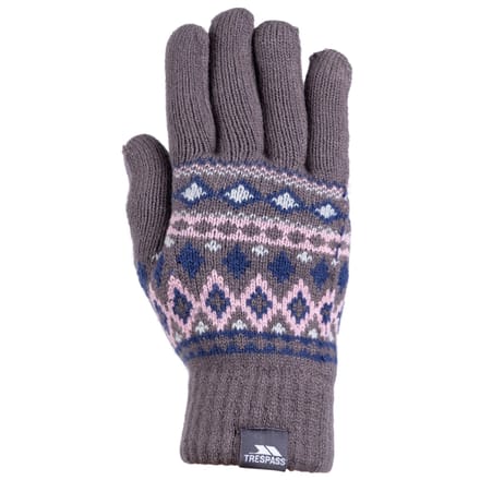 Trespass Volwassen uniseks Shawny-handschoenen (Grijs)