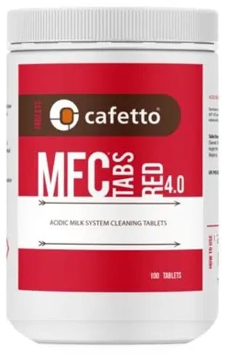 Cafetto Reinigingstabletten MFC Rood 4.0 - 100 stuks