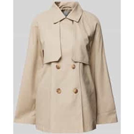 Trenchcoat met strookzakken, model 'VENICE'