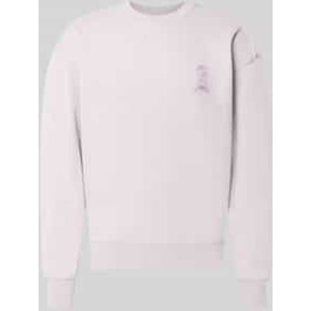relaxed fit sweatshirt van puur katoen model 'ICONIC'
