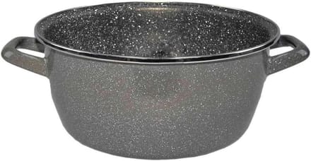 Braadpan 24 cm met 2 grepen van gehard staal