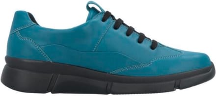 BERKEMANN -Damesmodel Keri 05131 342 - sneaker - petrol nappa - mt 38 2/3 (UK:5,5)