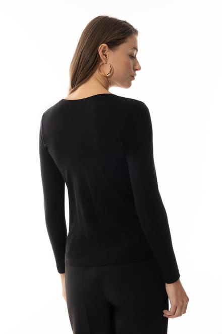 mey Damen Shirt Met Lange Mouwen Serie Wool&Silk