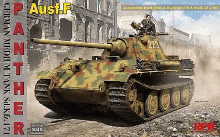 Ryefieldmodel - 1:35 Rye Field Model 5045 German Medium Tank Sd.Kfz.171 Panther Ausf. F