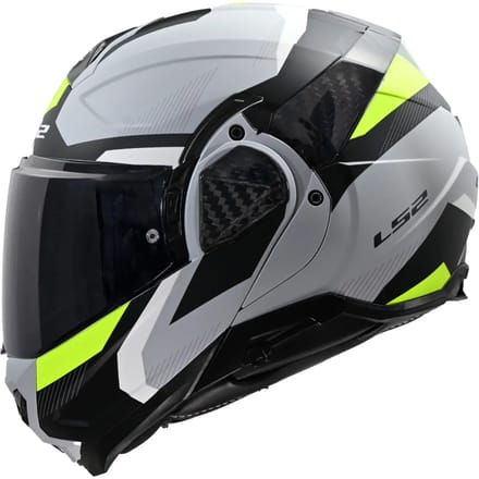 LS2 FF910 Advant II Triple Licht Grijs Systeemhelm - Helm