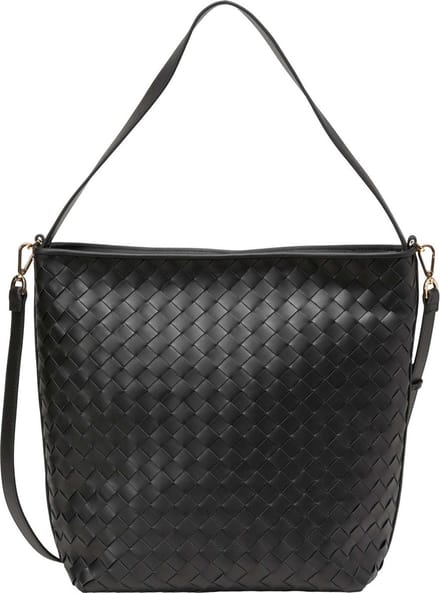 Marc O'Polo Schoudertas Dunja Hobo Bag Black Zwart