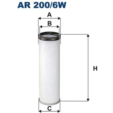 Secundair luchtfilter FILTRON AR 200/6W
