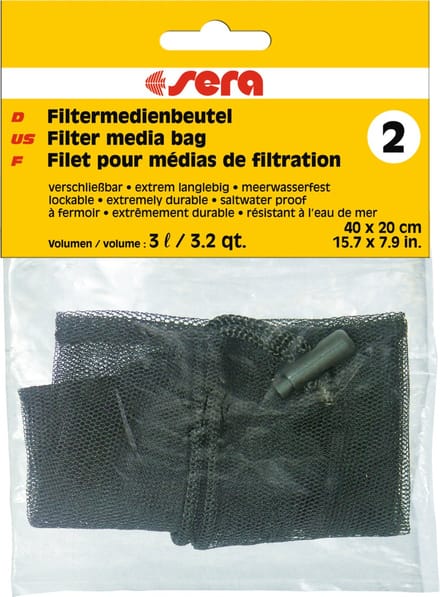Sera - Filterzakje aquarium 3L - 40x20 cm