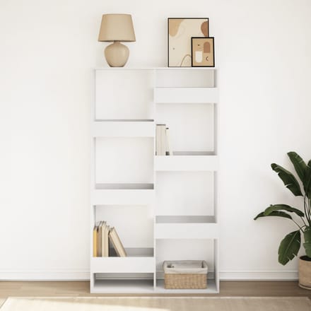 vidaXL Boekenkast 100x33x175 cm bewerkt hout wit