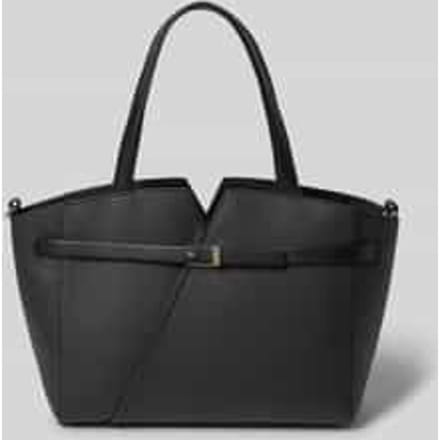 Handtas met hengsels van rundleer Model 'REVERS'