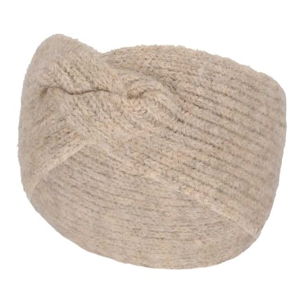 Haarband dames - Ribbed - One Size - Camel