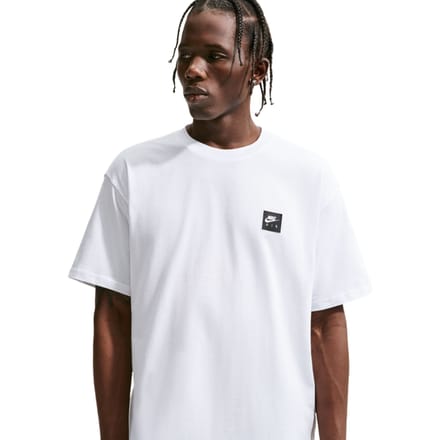 Nike Air T-shirt T-shirts Heren - Wit - Maat S - Katoen Jersey