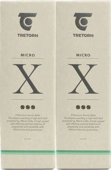 Tretorn Micro X Tennisballen - 6-pack