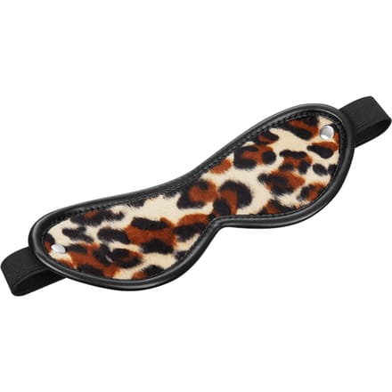 Rimba - Blinddoek - Oogmasker - Leer - Panter Print - One Size